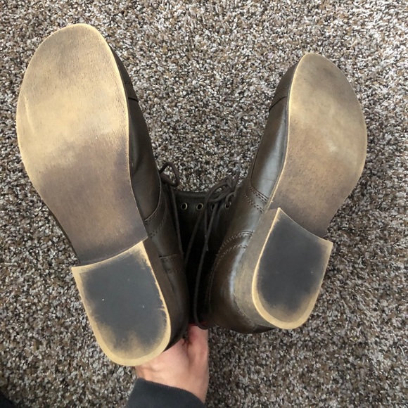 Women’s Madden Girl Brown Combat Boots - Picture 7 of 8